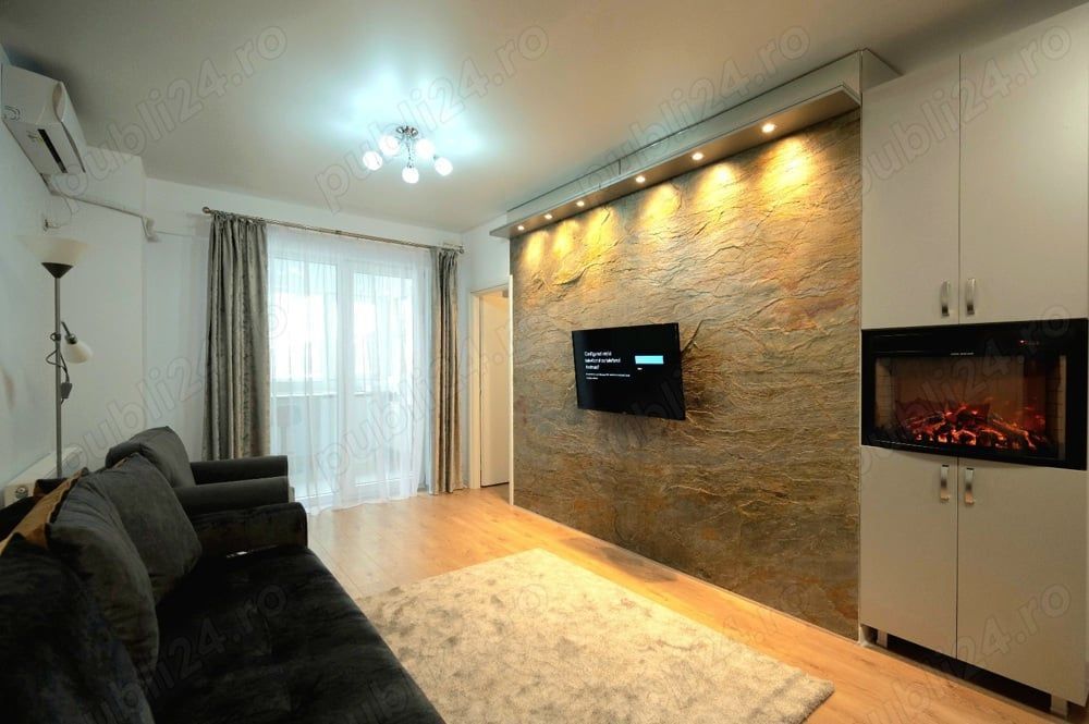 Închiriez apartament 2 camere lux, Unirii, centrală proprie - Poză 6