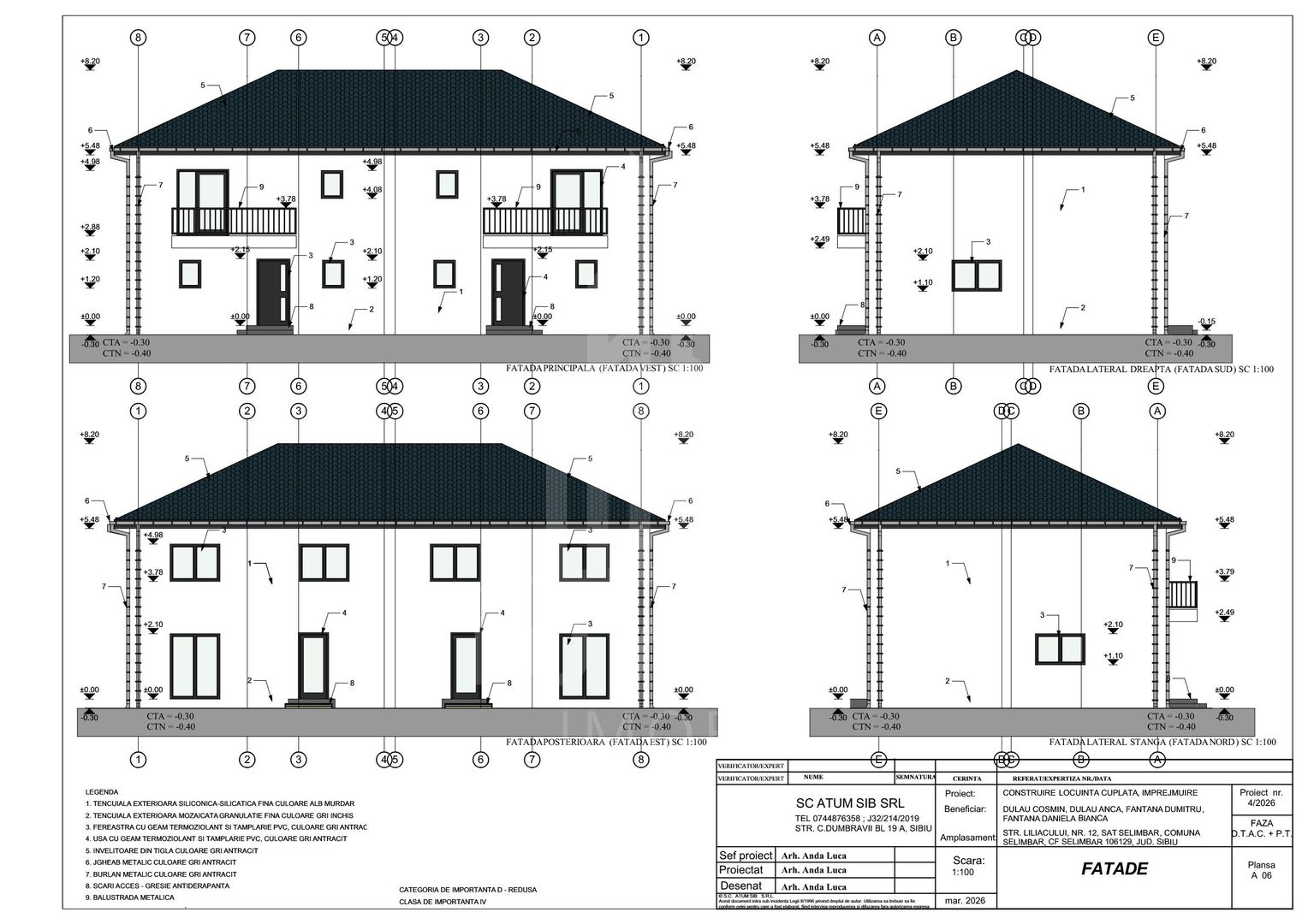 Duplex nou în Șelimbăr – 125 mp utili | Curte proprie 140 mp | Comision 0% - Poză 3