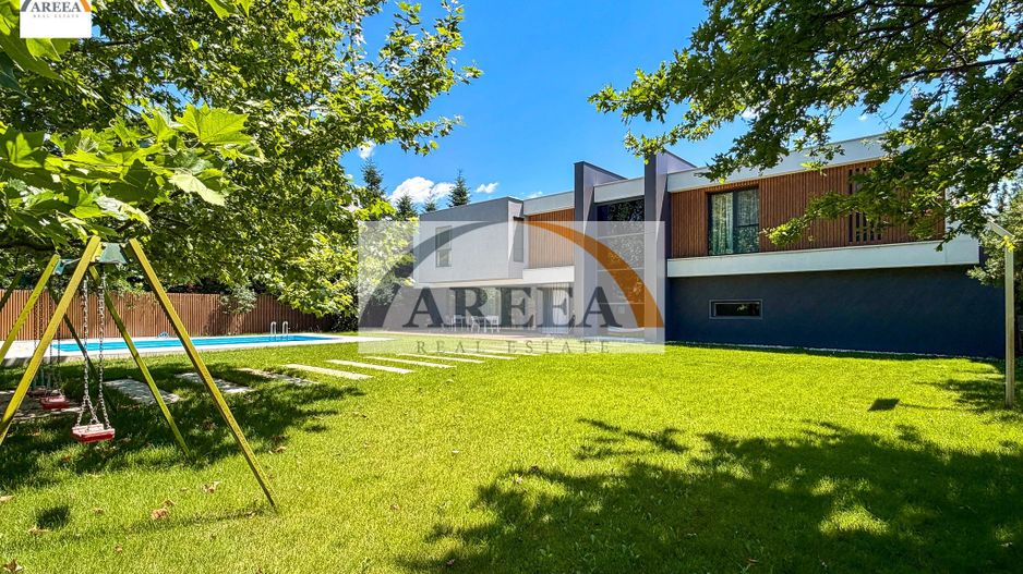 Vilă contemporană cu piscină | 1.000 mp teren | Erou Iancu Nicolae - Poză 6