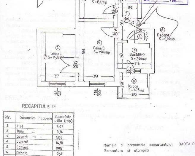 APARTAMENT 3 CAMERE | RENOVAT | FLOREASCA COMPOZITORII - Poză 7