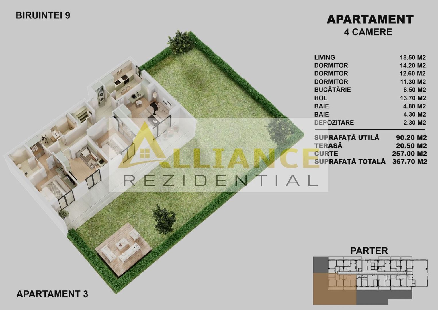 🏡 APARTAMENTE NOI LA PARTER - CURTE PROPRIE - Poză 1