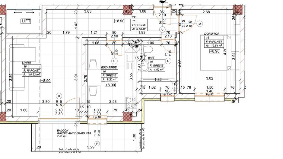 Soarelui – Braytim | Proiect Nou | Apartamente & S.A.D.-uri | Lift - Poză 6