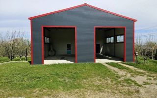Hală nouă de 120 mp cu teren de 800 mp, Scobiți, jud. Iași – vânzare sau schimb cu apartament - Poză 1
