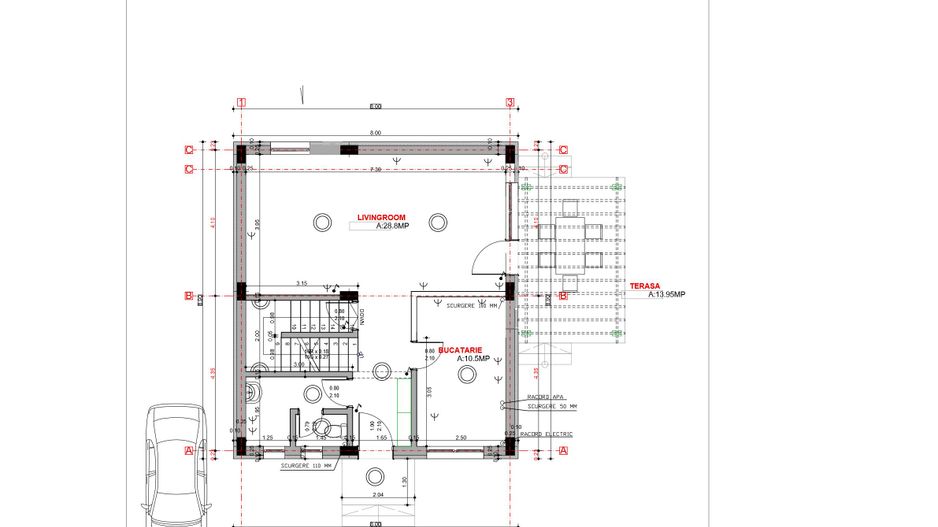 Vila moderna P+1, 150m2 si 320 curte cu POMPA DE CALDURA - Poză 3