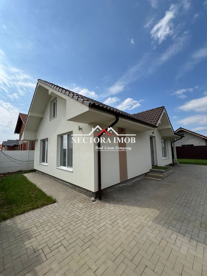 NECTORA IMOB-Casa NOUA 98 mp + 300 mp teren, Cihei, Mobilata/Utilata - Poză 1