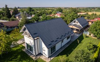 Casă premium teren 3.000 mp, livadă și zonă BBQ – Frumusani - Poză 8