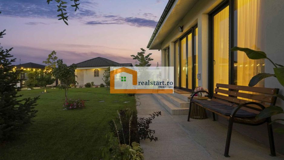 Langa Padure si lac, Vila P+Pod , 900mp teren,  terasa 40mp,  complex securizat - Poză 51