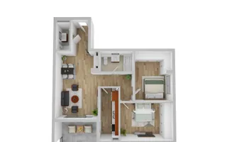 Apartament 3 camere 79 mp utili, Andrei Muresanu- 0% comision - Schiță 13