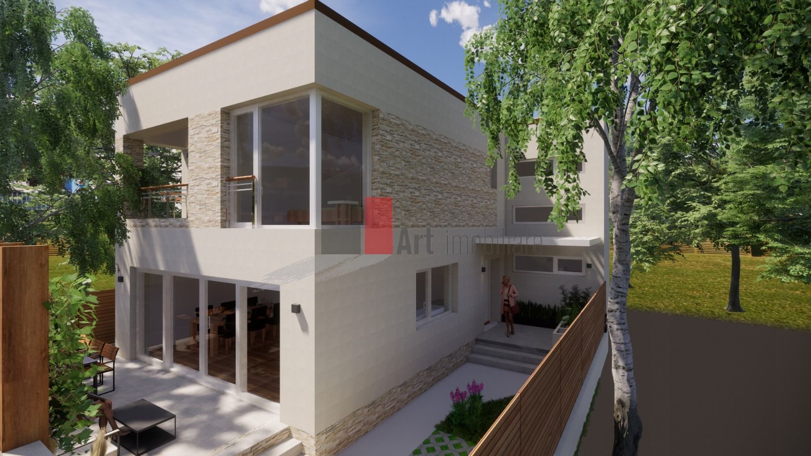 Super OFERTA ! Teren cu autorizatie de constructie si fundatie. - Poză 1