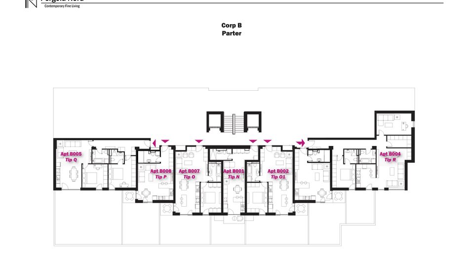 Apartament Tip R, parter - Poză 3