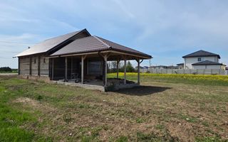 Cabana de vânzare din lemn masiv Mihăilești | 400 mp teren -Potențial investiție - Poză 3