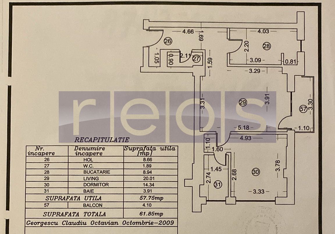 INCHIRIERE 2 CAMERE 2 BAI CAMPIA LIBERTATII BABA NOVAC 62MP PARCARE INCLUS - Poză 9