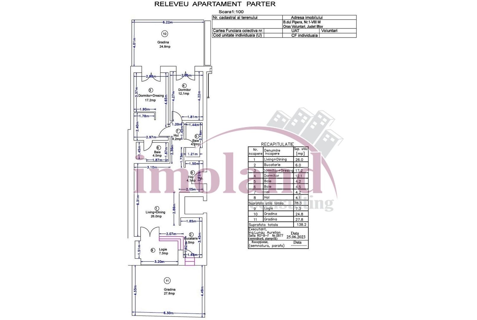 Apartament 3 camere - mobilat+utilat - vanzare - Avalon Estate-Pipera - Schiță 18