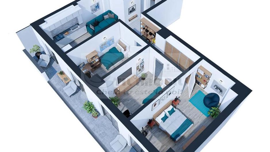 Apartament 4 camere - bloc nou - Cug - Selgros - Poză 2