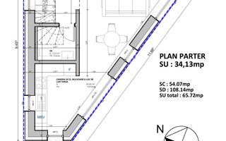 Teren Intravilan 533 mp, Brașov – Bartolomeu, acces stradă asfaltată - Schiță 23