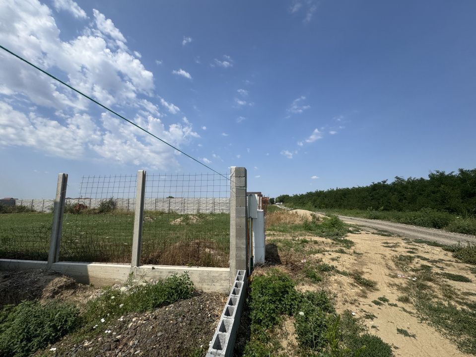 Teren Mosnita Noua cu toate utilitati pe parcela si gard | 772 mp  - Poză 10
