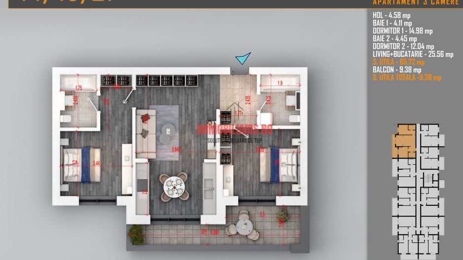 Nicolae Teclu metrou - Parcare Gratuit - Dezvoltator - Schiță 2