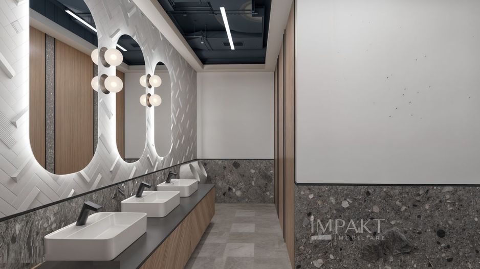 Spatiu servicii in cladire de birouri 440 m2 finisat la CHEIE,  Europa - Poză 21