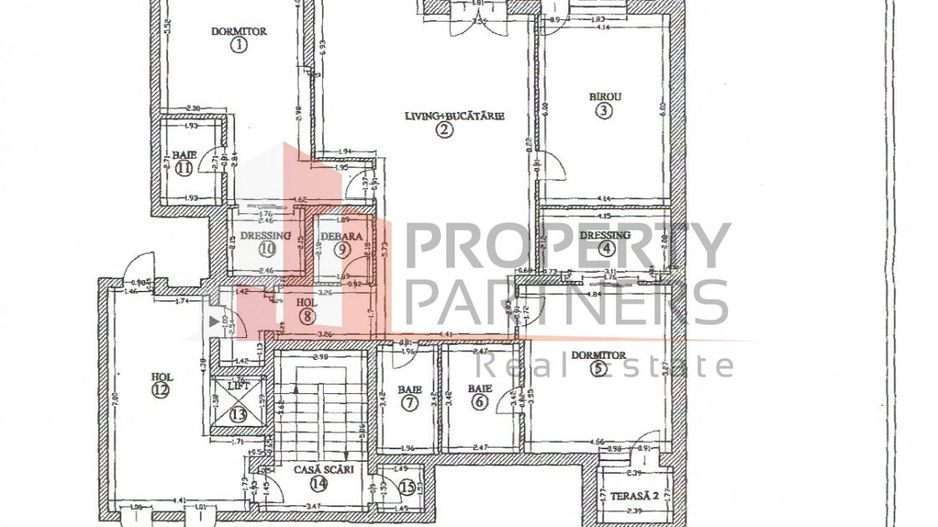 Apartament - Soseaua Nordului - Schiță 12
