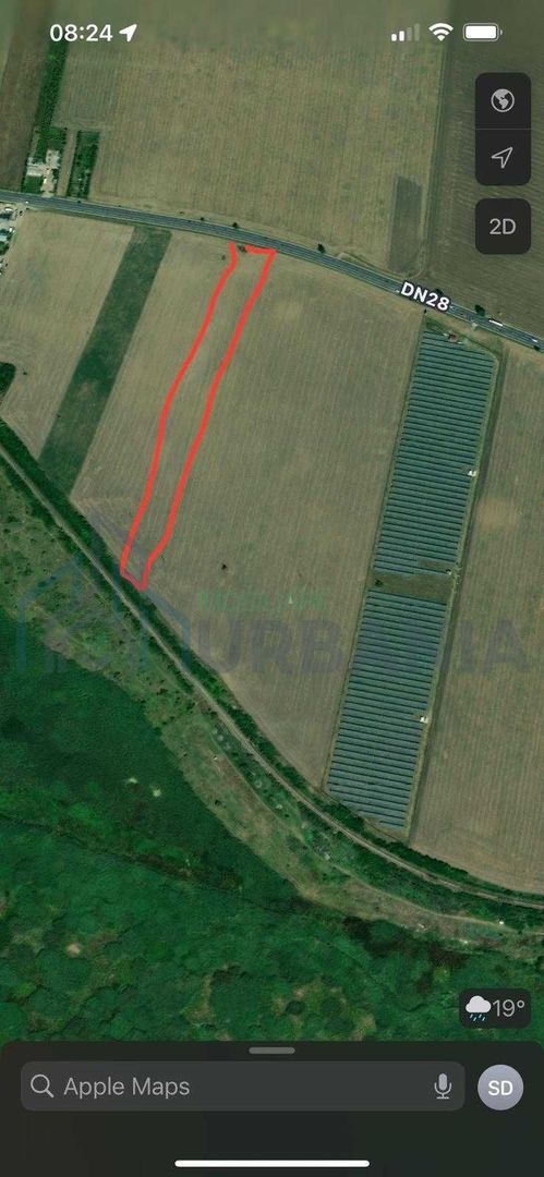 Teren de vânzare cu acces direct la DN28, 12.934 mp, Bălțați - Poză 1