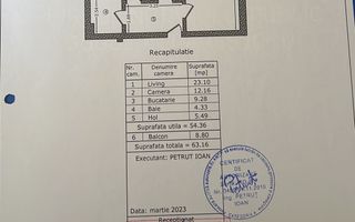 Apartament de vânzare în Sector 4 – Berceni - 2 camere -63 mp - Poză 7