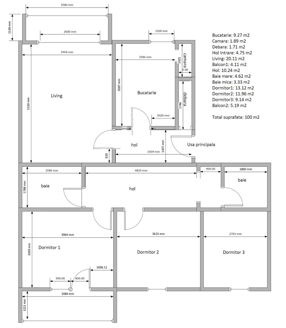 COMISION 0% | Apartament 4 camere | 88.99 mp | 2 bai | Steaua - Poză 17