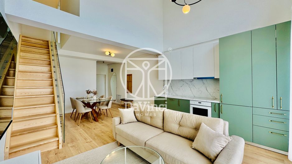 Penthouse 2 camere, 2 bai, finisat la alb (NCL-5A-Mi-ap.10) - Poză 2