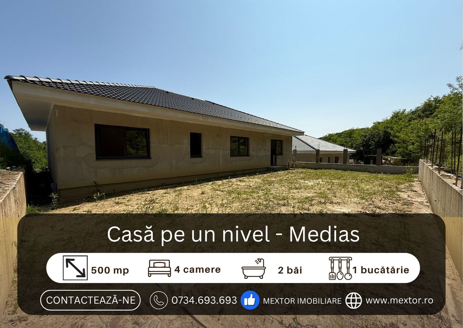 Casă nouă de vânzare Medias - Poză 1
