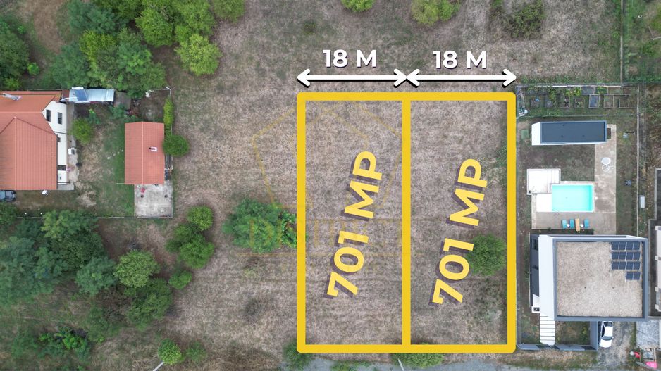 4 parcele de 701-756mp, casa individuala | Utilitati | Dumbravita - Poză 2