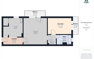 Apartament 2 camere – Zona Șagului - Timișoara - Poză 13