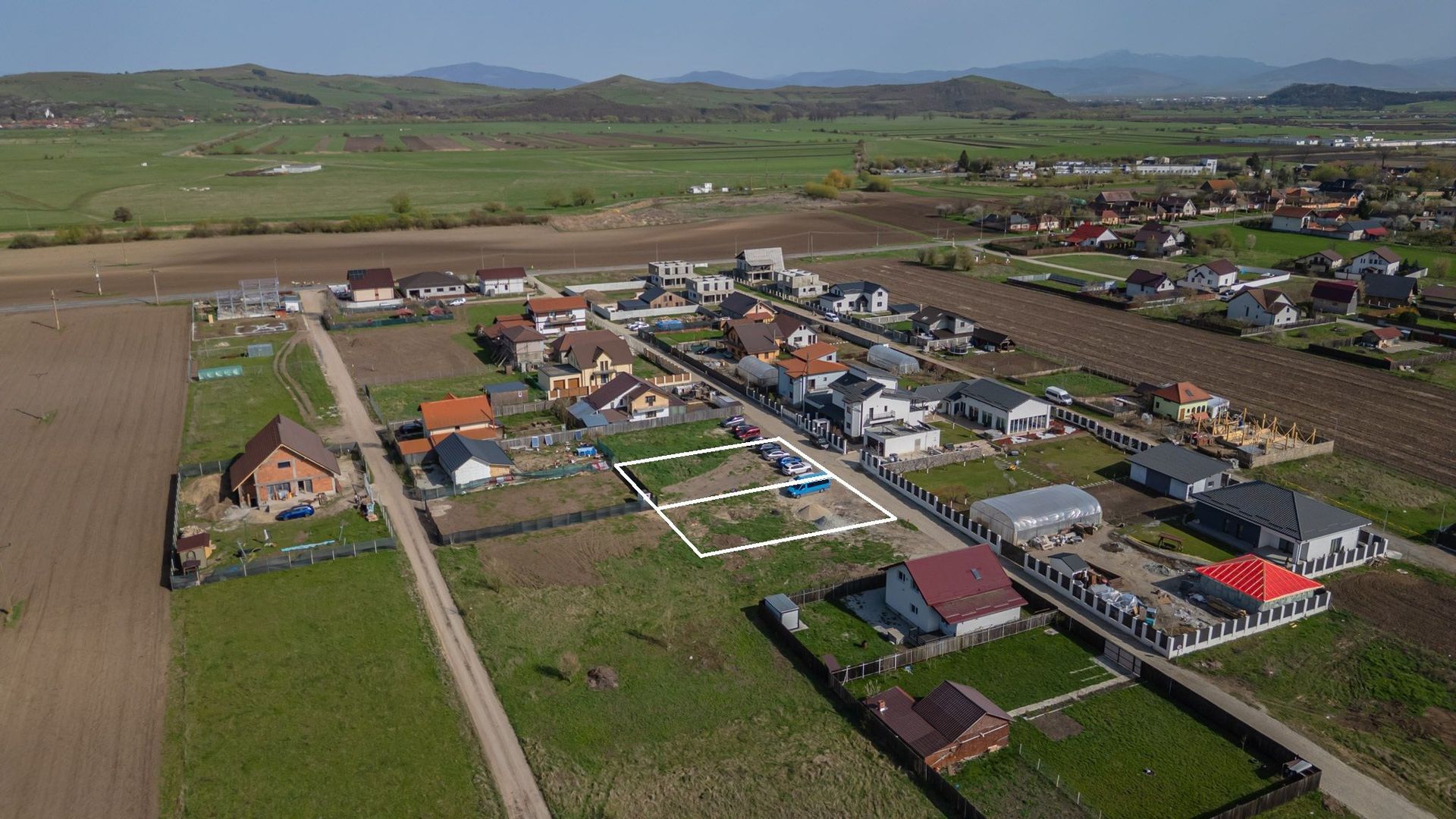 Teren 479 mp pentru construcții locuințe, Bod, utilități la stradă - Poză 5