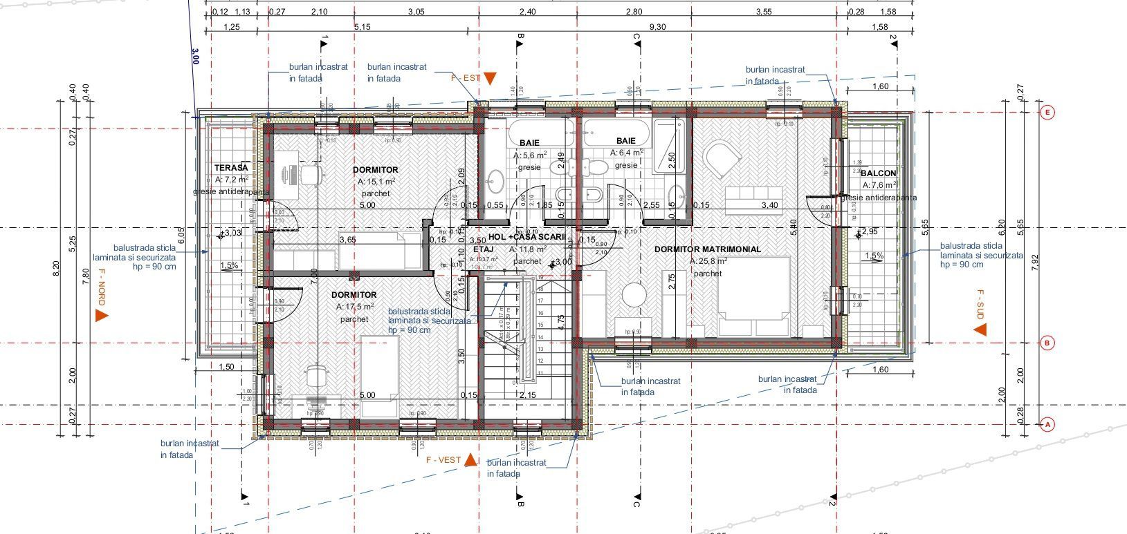 Casa Individuala, 245 MP, 415 MP teren, Zona Europa - Poză 5