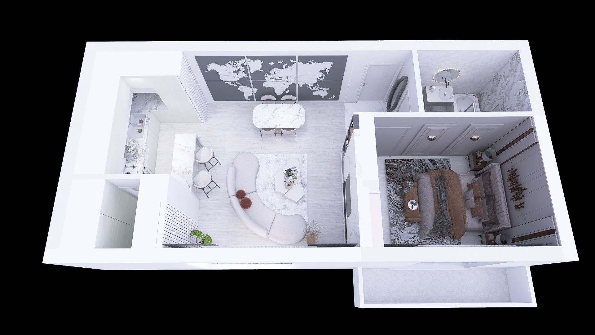 Apartament cu 2 camere de vânzare în Bragadiru / Prelungirea Ghencea - Poză 12