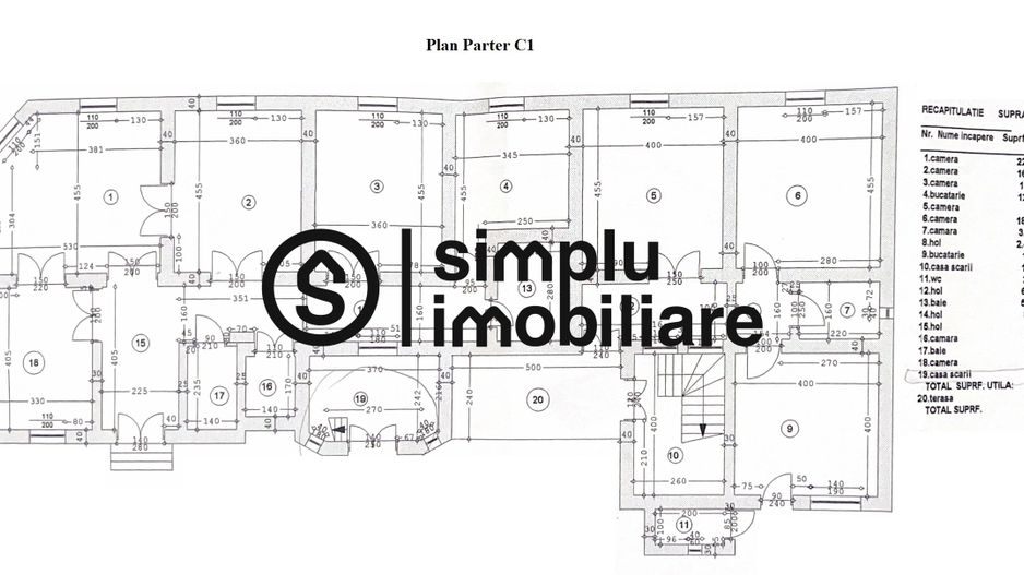 Casa Centrala Ideal pentru Clinica - Schiță 5