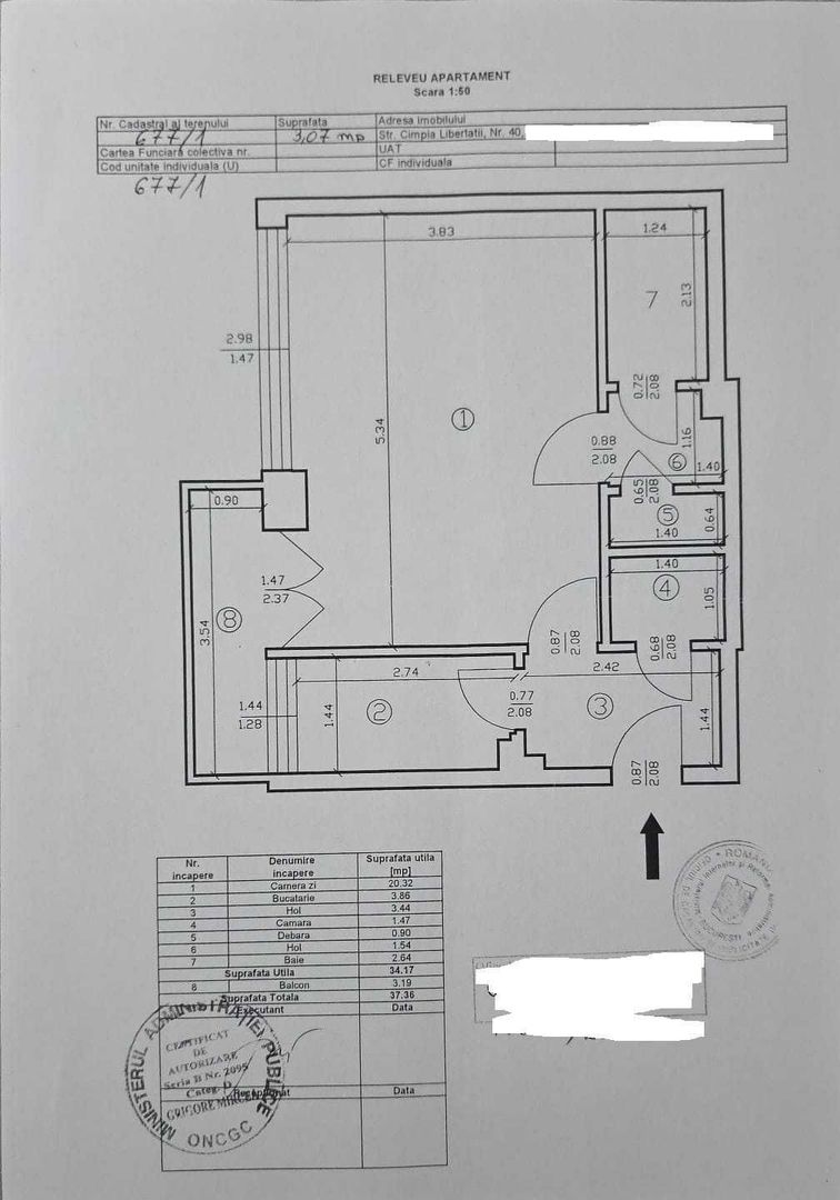 Garsonieră decomandată, 37 mp, complet utilată, lângă Parcul IOR - Poză 7