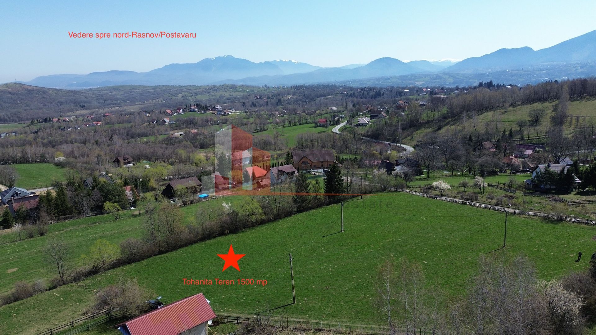 Teren Bran Tohanita | Intravilan 1.379 mp | Vedere Panoramică| - Poză 4