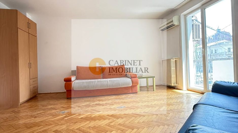 Garsoniera cu balcon | 30 mp  | Piata Mihail Kogalniceanu |  Etaj 1 - Poză 1