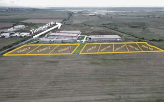 COM 0% Parcela de 4000 mp industriala, servicii si depozitare | Sanandrei - Poză 1