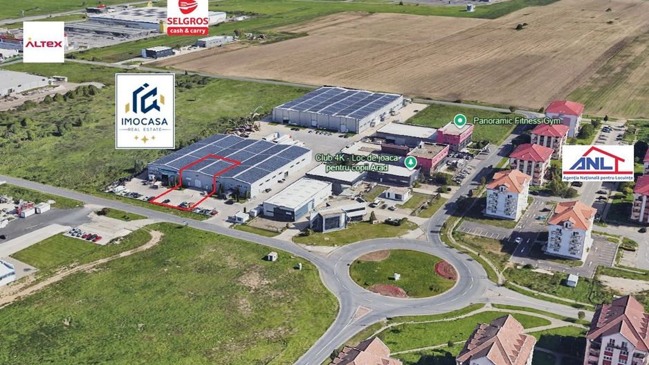 Hala de inchiriat productie, depozit Micalaca Acces Tir Disp. Imediat - Poză 11