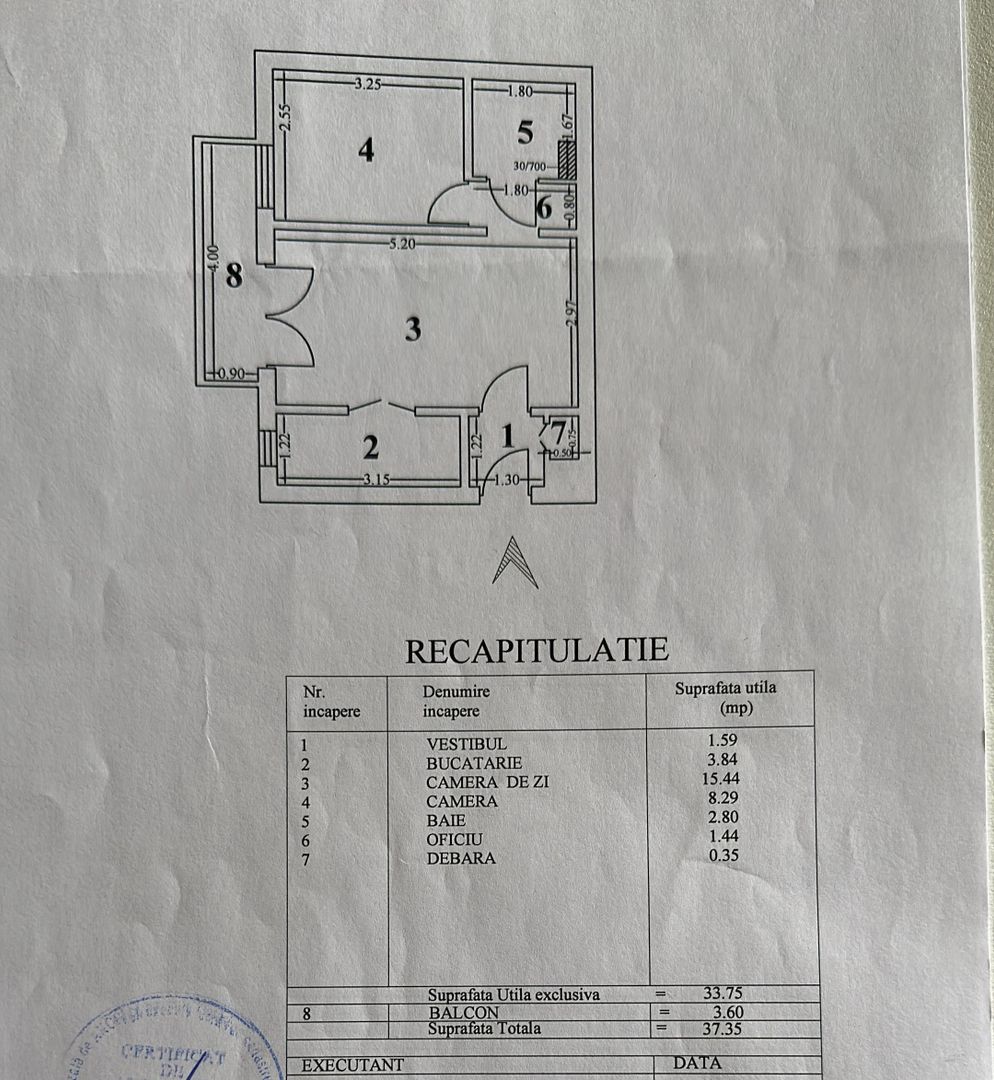 2 camere cu balcon - Floreasca - Parc cinematograf - Poză 8