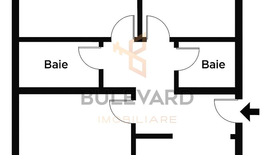 Apartament 3 camere zona exclusivista, aproape de Iulius Mall - Schiță 20