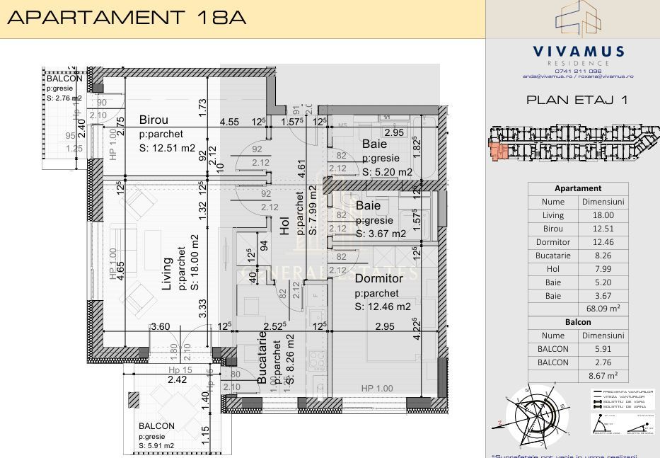 APARTAMENT 3 CAMERE, Tractoru, Brasov - Poză 2