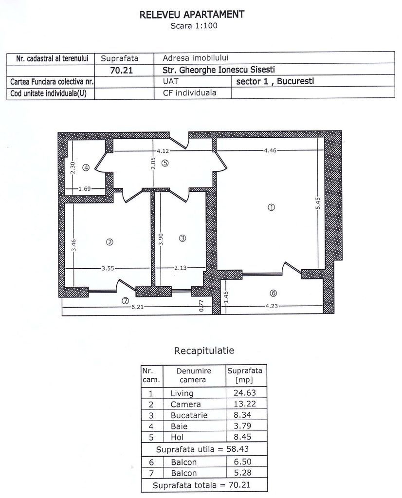Apartament 2 Camere Sisești | 70 mp | Încalzire pardoseală | Parcare - Poză 17