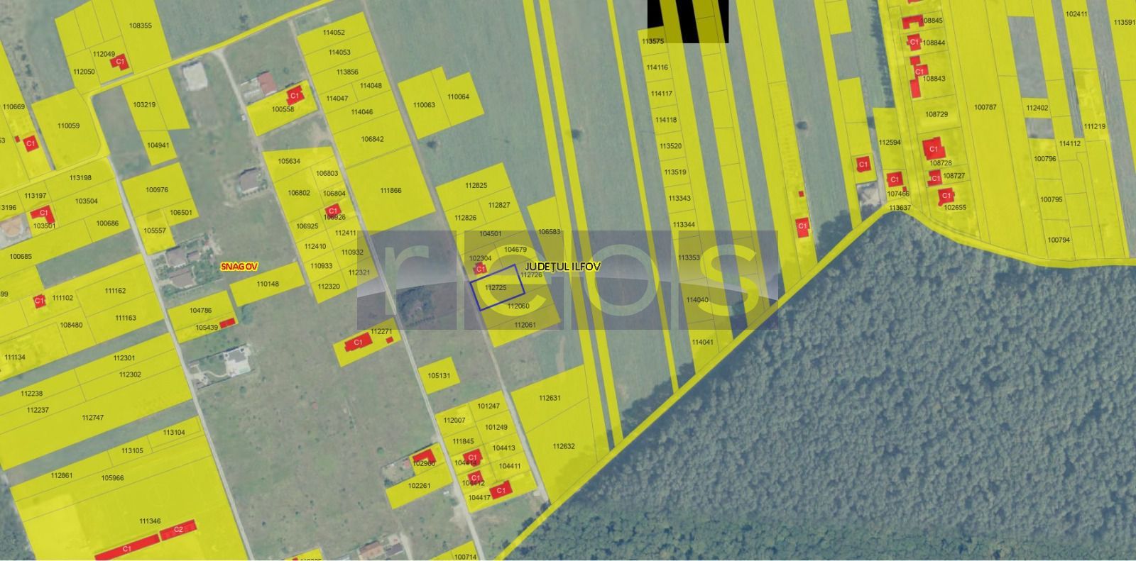 VANZARE TEREN 1500 MP| GHERMANESTI | PADUREA SNAGOV - Poză 9