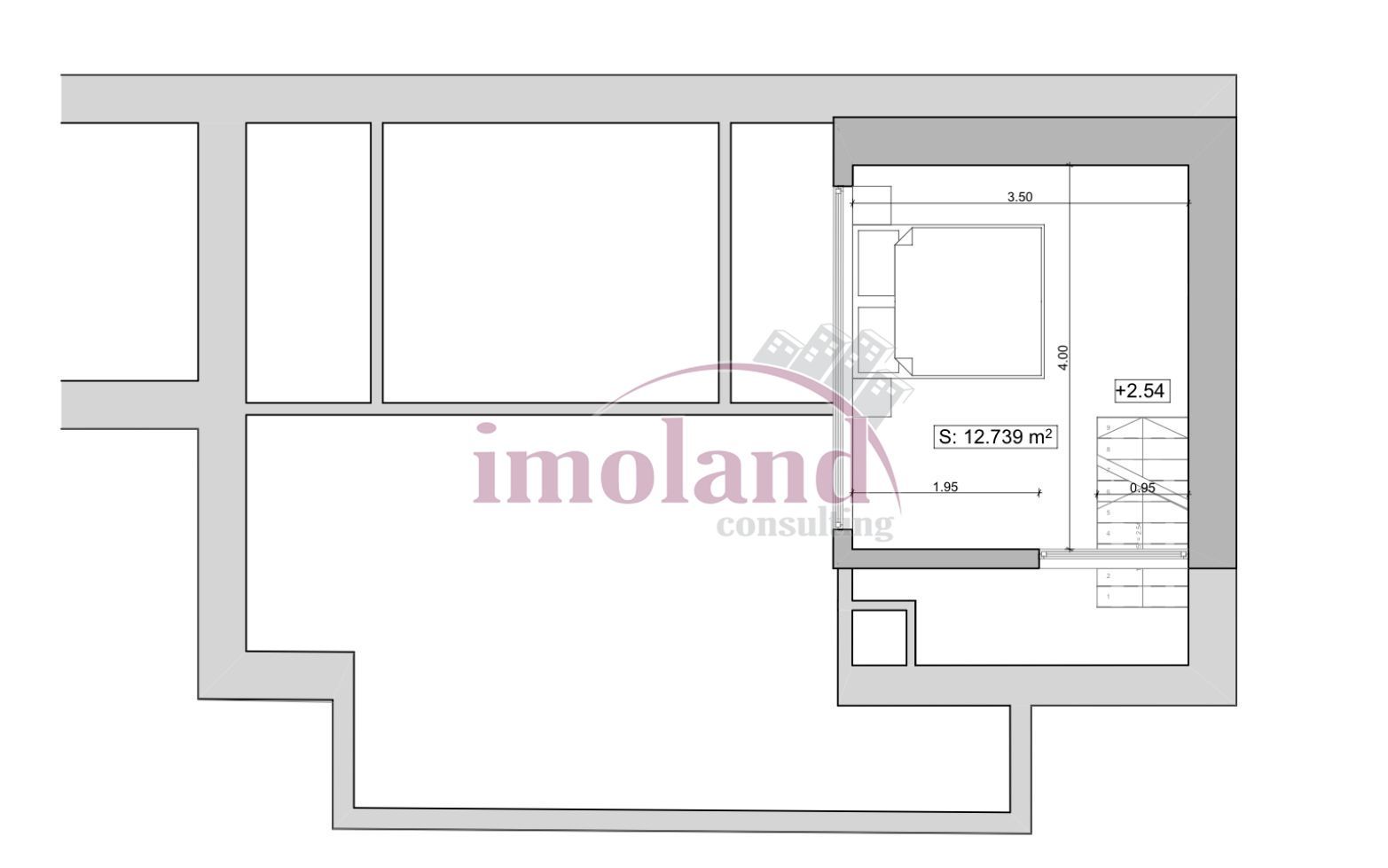 Duplex de poveste - 3 camere - inchiriere - Mitropolie - Schiță 25