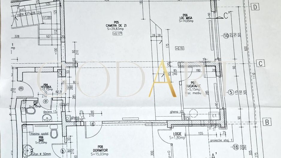 Unirii |  Mitropolie | Bloc boutique | 2006 - Schiță 15