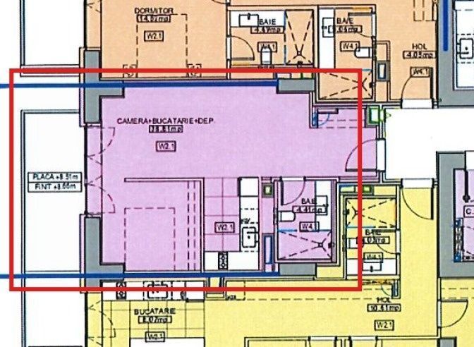 STUDIO DUBLU | PARCARE INCLUSA | ONE HIGH DISTRICT - Poză 7