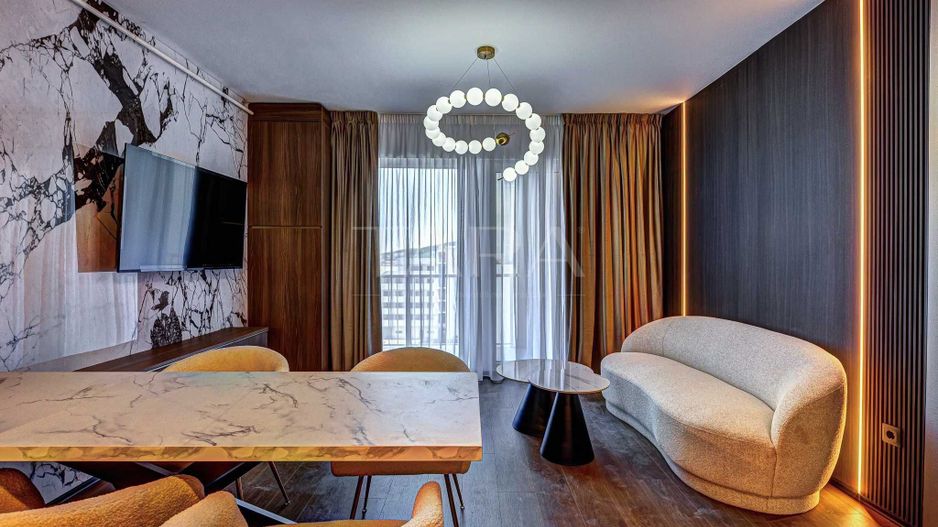 Apartament elegant, 2 camere, 54 mp, zona Eroilor, Florești. - Poză 3