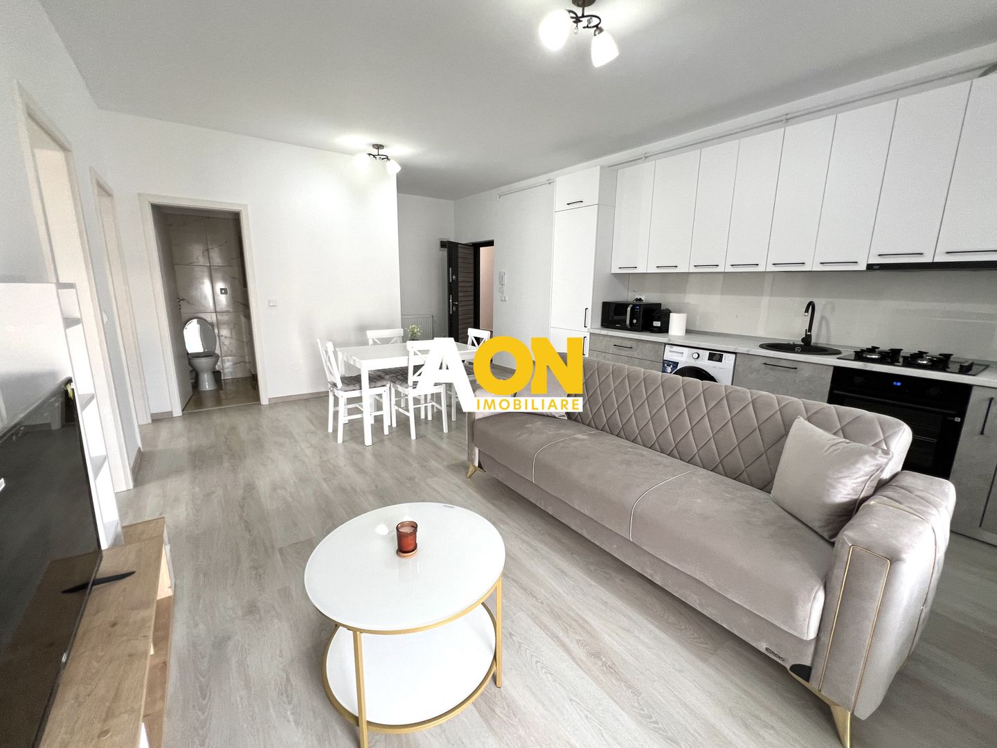 Apartament NOU la prima inchiriere cu 3 camere, 2 balcoane, parcare - Poză 3