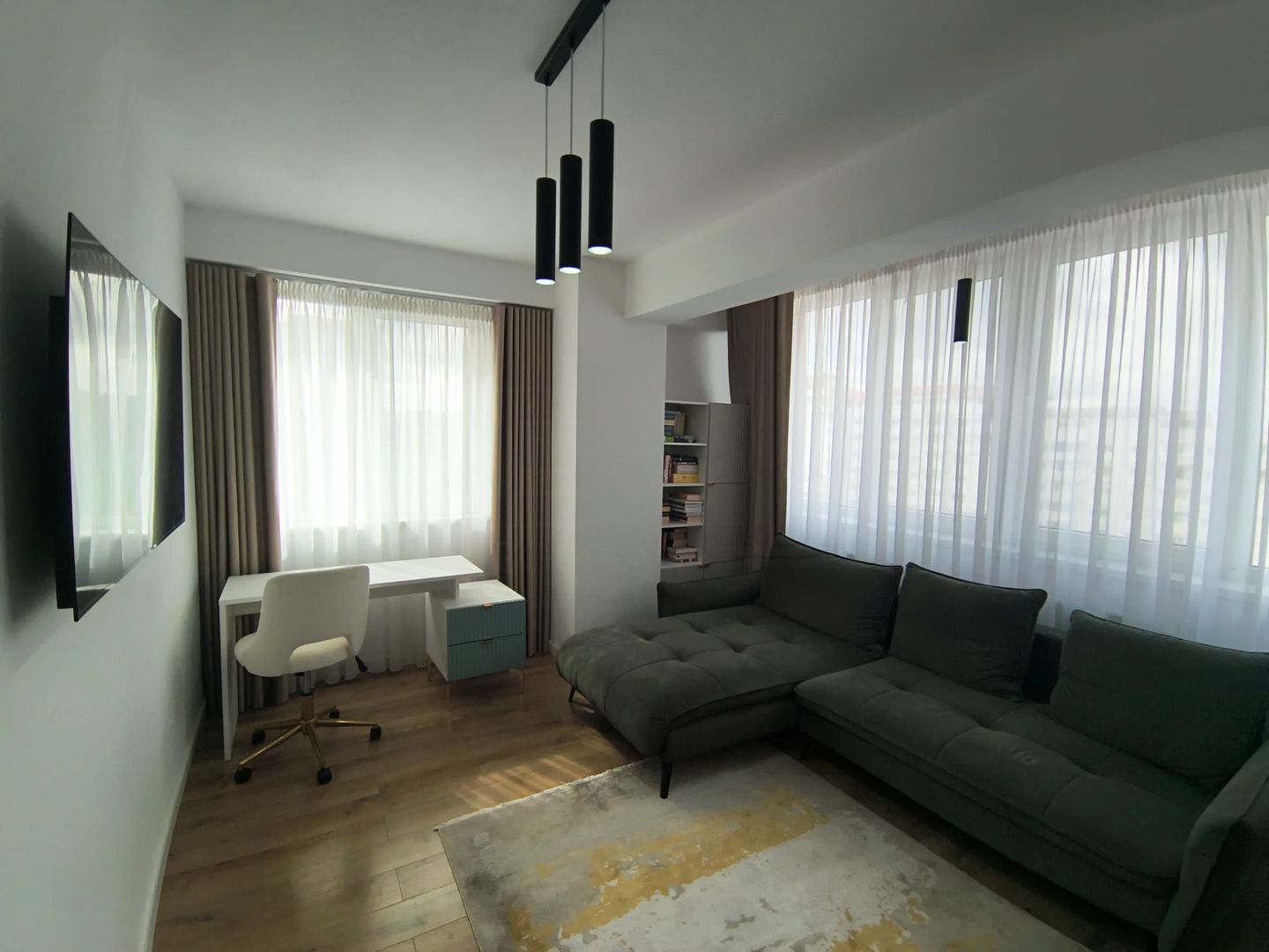 Apartament 2 camere | 72 MP | Bloc nou | Etaj 6 | Mobilat complet - Poză 4